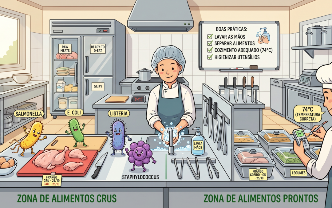 As bactérias mais perigosas da cozinha e como evitá-las